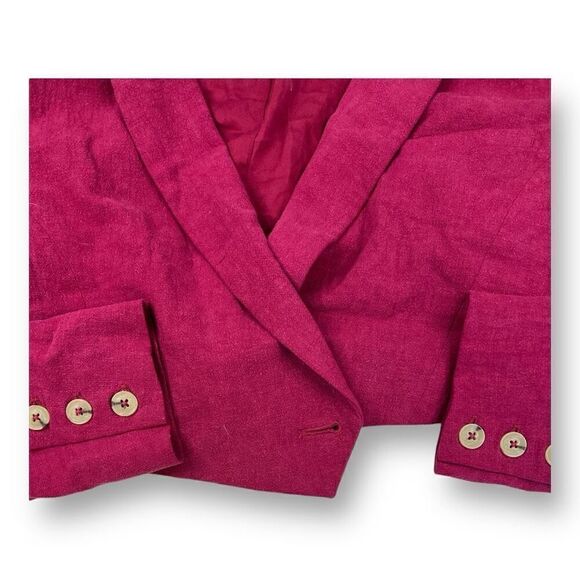 Free People Cropped Jacket Size Medium - Picture 3 of 5